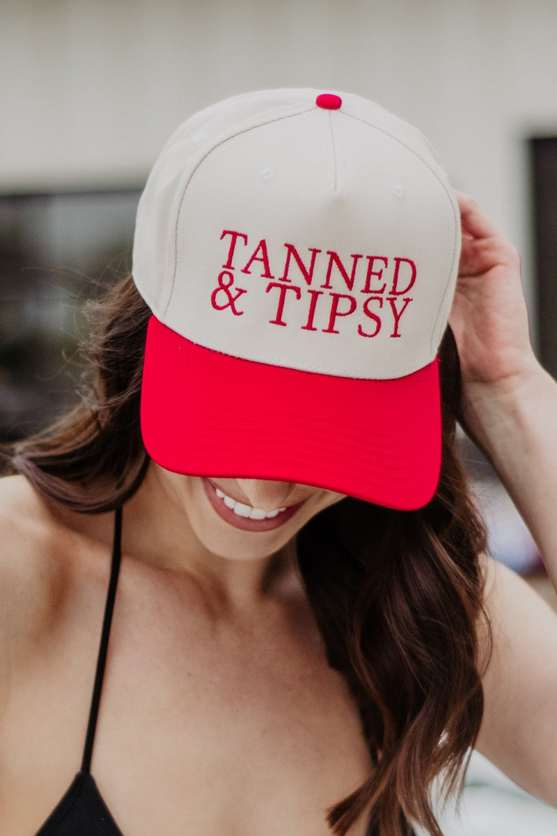 Tanned & Tipsy Vintage Hat