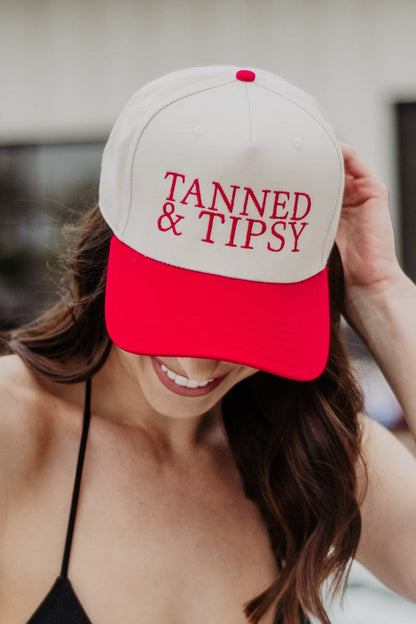Tanned & Tipsy Vintage Hat