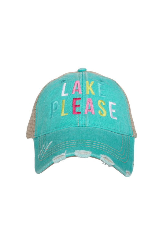 Lake Please (MULTICOLORED) Trucker Hats