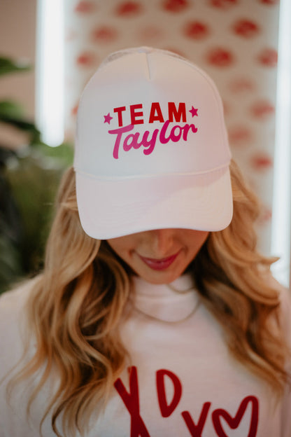 Team Taylor Decal Foam Trucker Hat