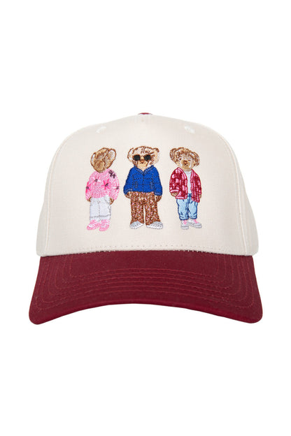 Teddy Bears Vintage Trucker Hat