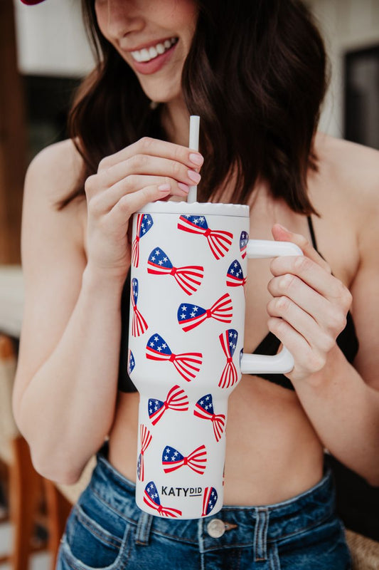 American Bows 38 Oz Tumbler with Handle