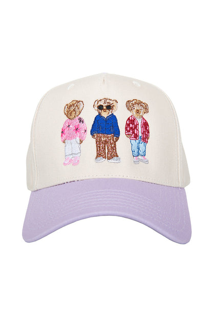 Teddy Bears Vintage Trucker Hat