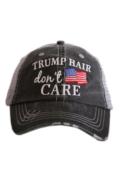 Trump Hair Don't Care Trucker Hat