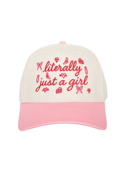 Literally Just A Girl Doodles Classic Trucker Hat