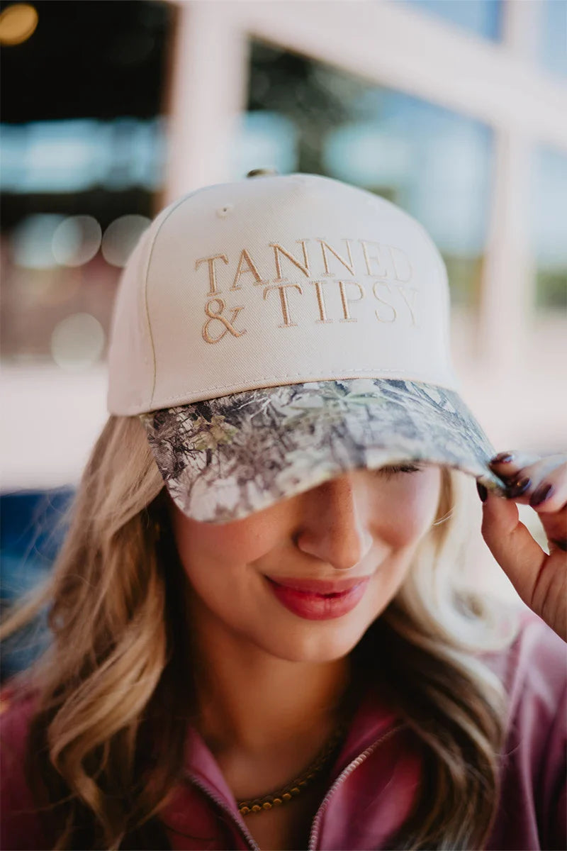 Tanned & Tipsy Vintage Hat