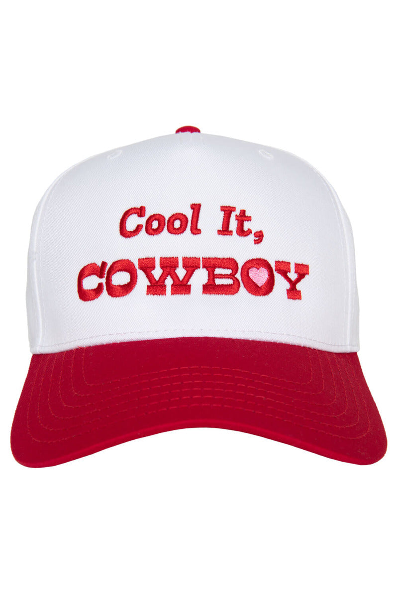 Cool it. Cowboy Heart Two-Toned Vintage Hat