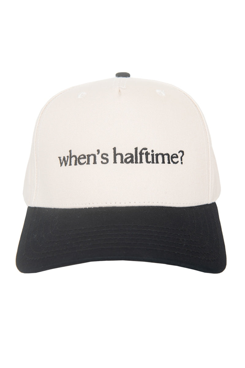 When's Halftime? Two-Toned Vintage Hat