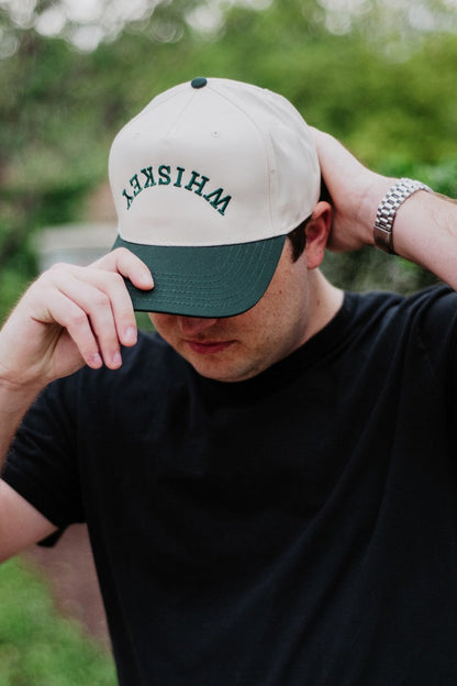 WHISKEY Upside Down Men's Trucker Hats Vintage