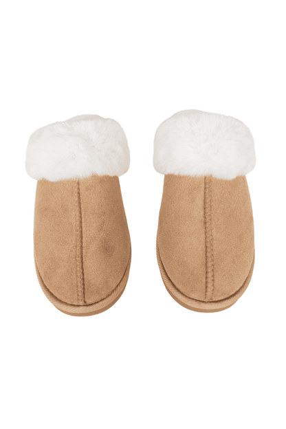 Sand Faux Fur Women's Slippers