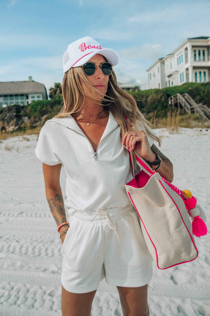 White Two Piece Scuba Set