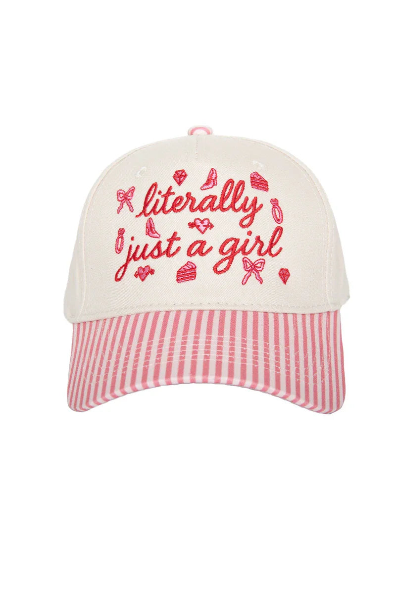 Literally Just A Girl Doodles Classic Trucker Hat