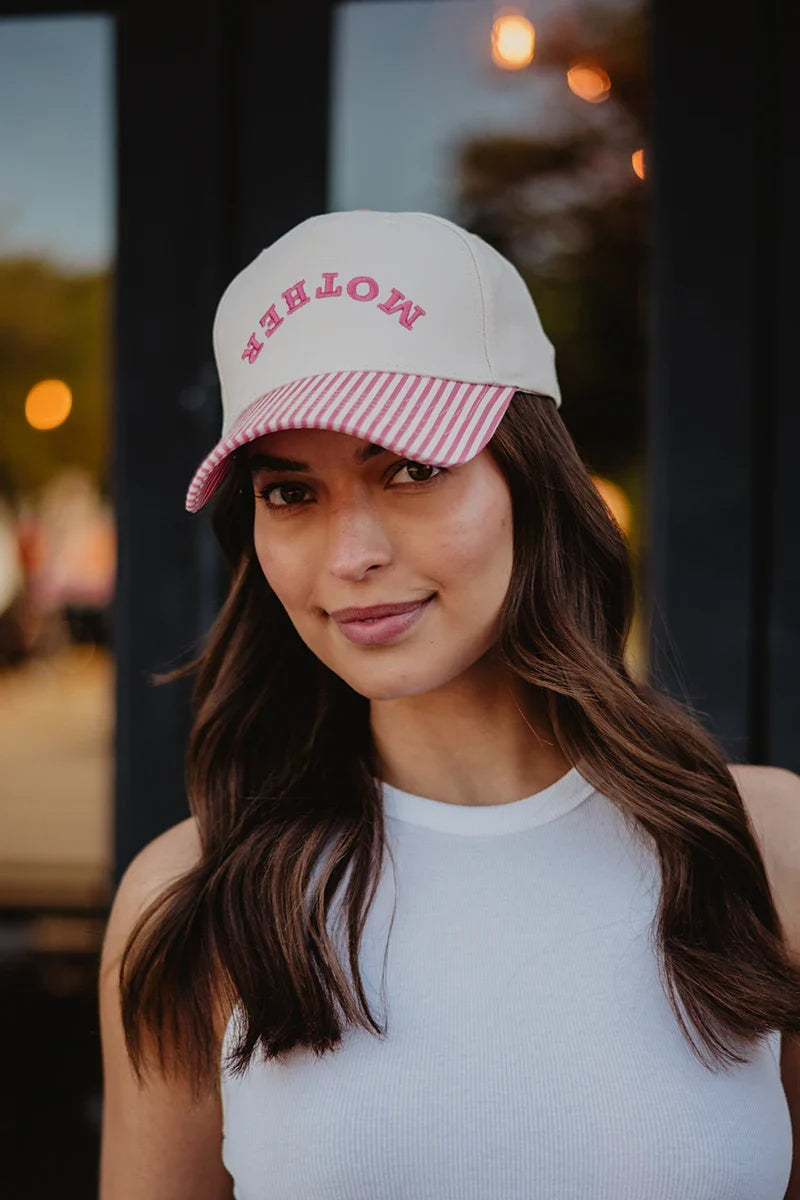 MOTHER Upside Down Two-Toned Vintage Hat
