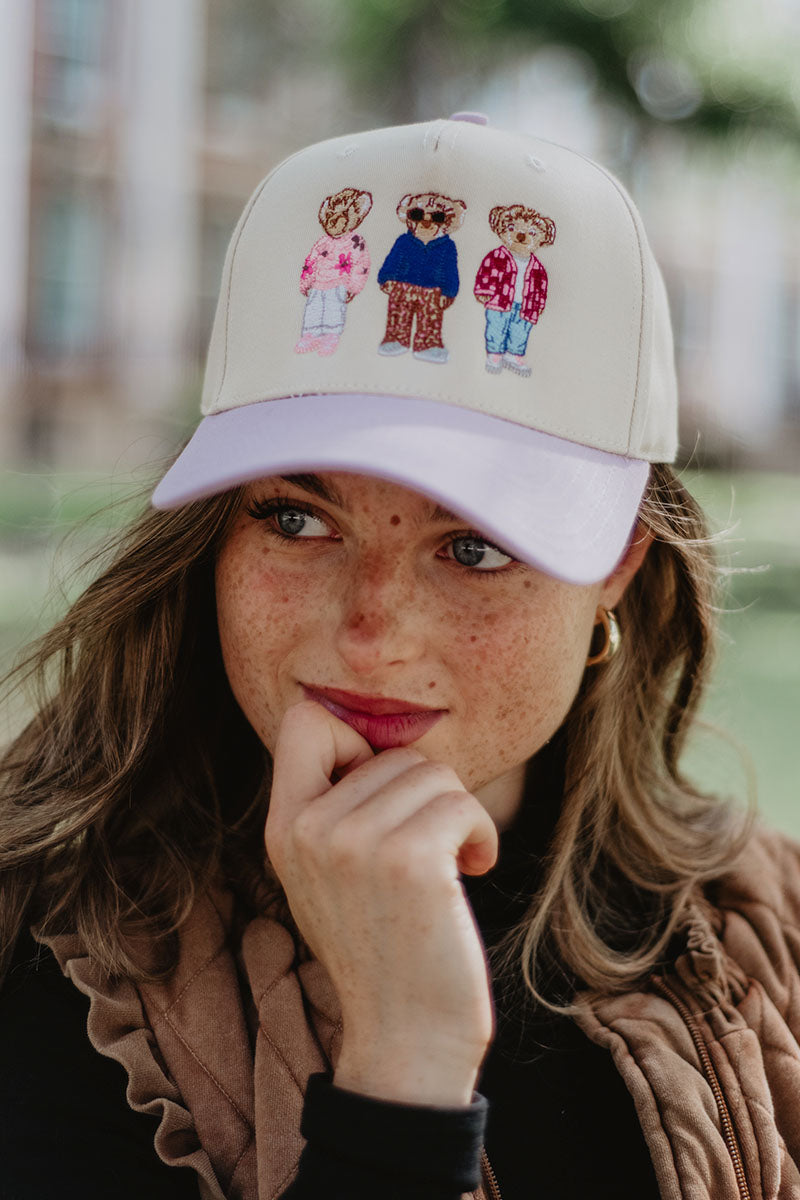 Teddy Bears Vintage Trucker Hat