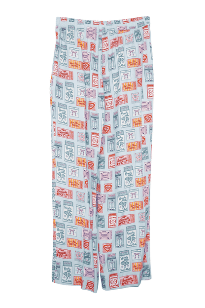 Traveling Matchbook Boxer Pants